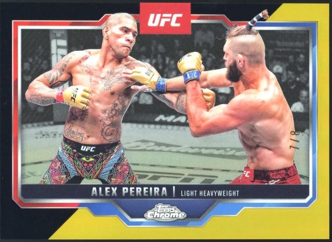 Alex Pereira [Black Gold Refractor] #2