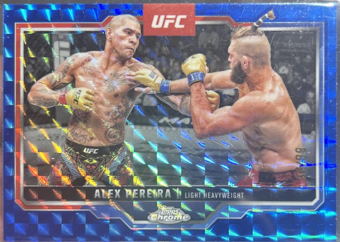 Alex Pereira [Blue Geometric Refractor] #2