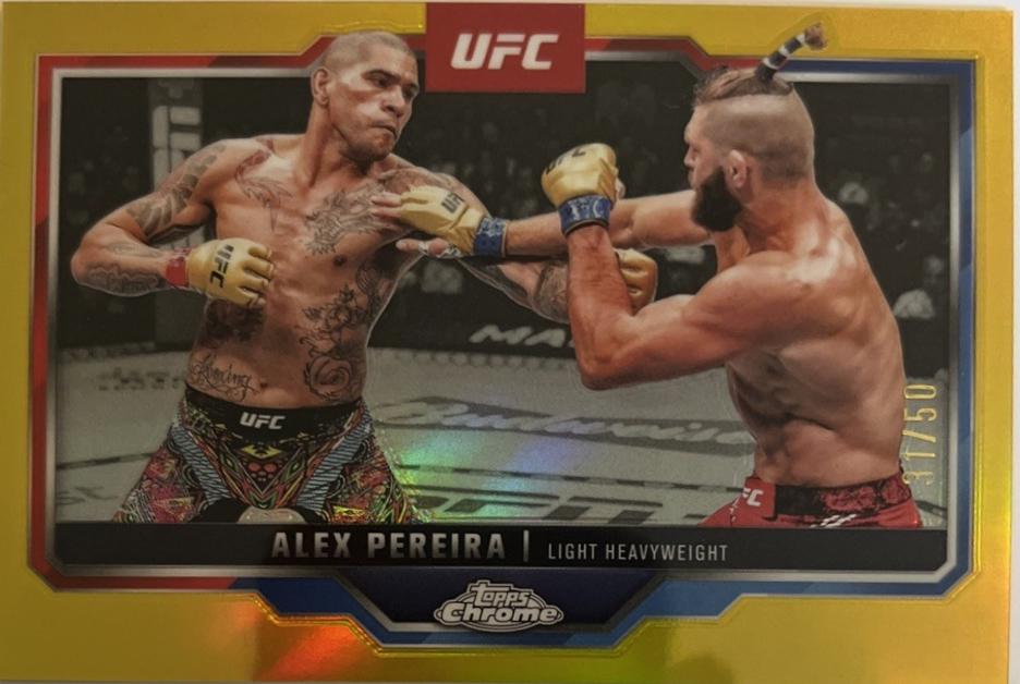 Alex Pereira [Gold Refractor] #2