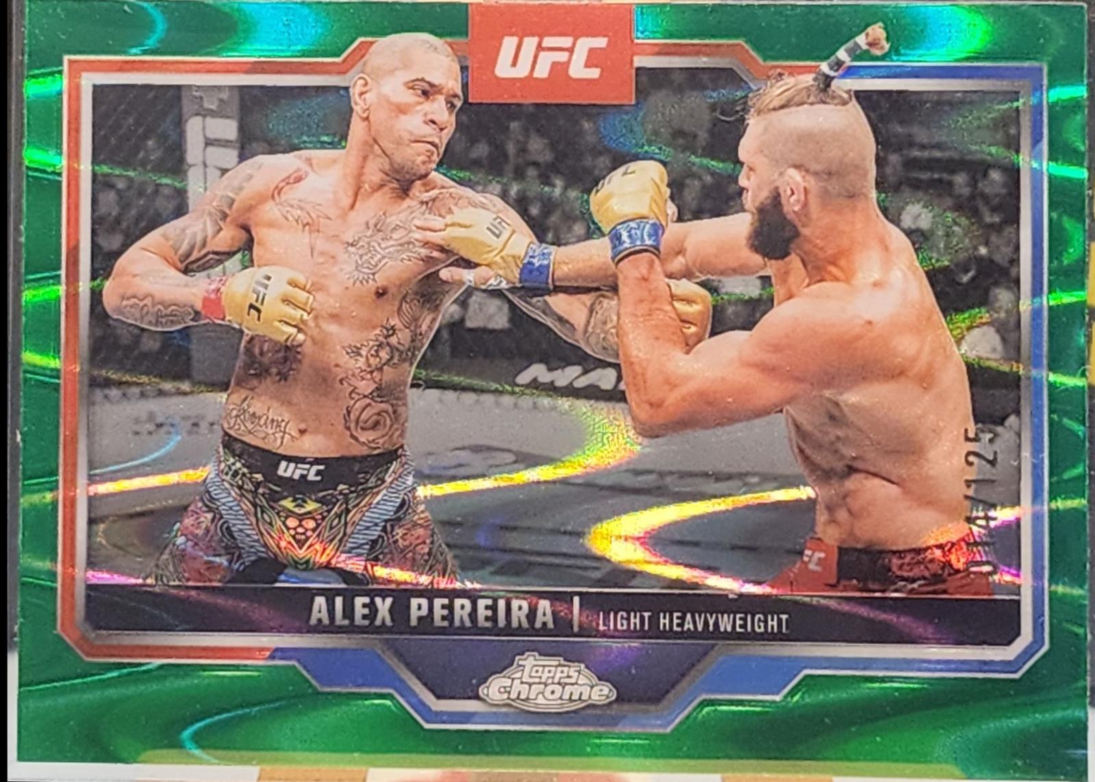 Alex Pereira [Green Refractor] #2