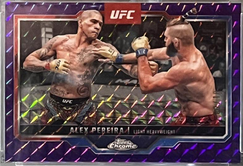 Alex Pereira [Purple Geometric Refractor] #2