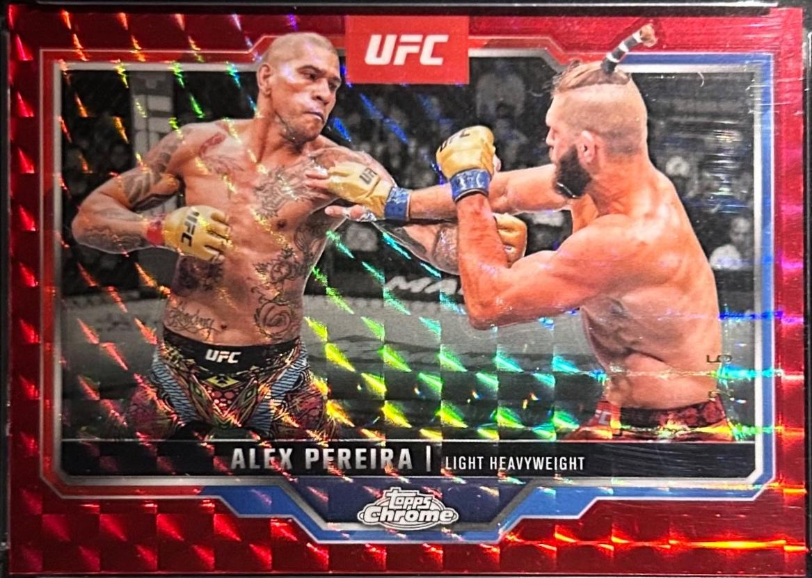 Alex Pereira [Red Geometric Refractor] #2