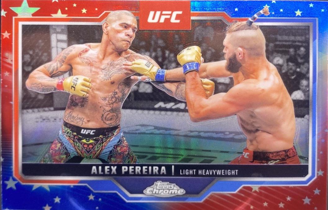 Alex Pereira [Red White Blue Refractor] #2