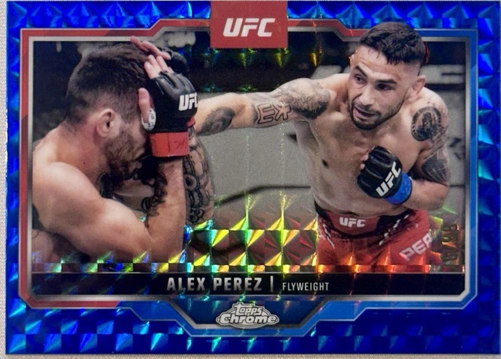 Alex Perez [Blue Geometric Refractor] #60