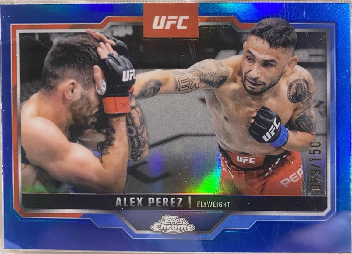 Alex Perez [Blue Refractor] #60