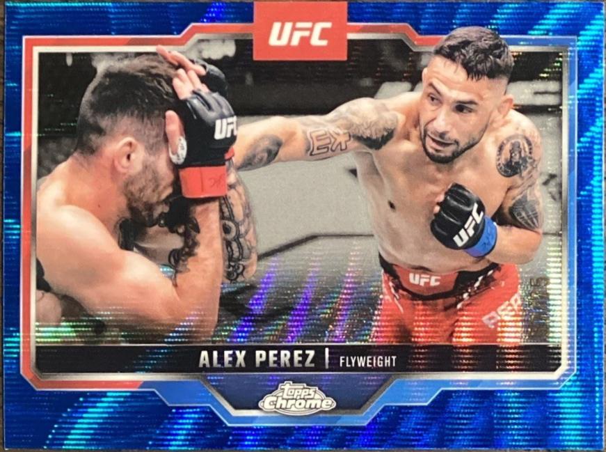 Alex Perez [Blue Wave Refractor] #60