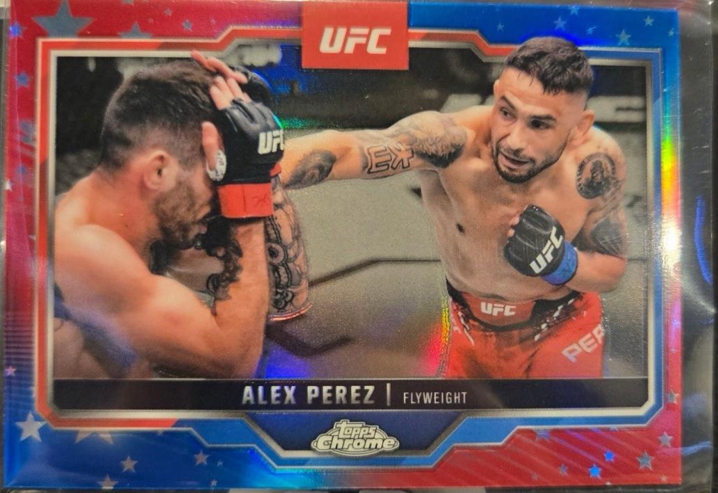 Alex Perez [Red Blue Refractor] #60