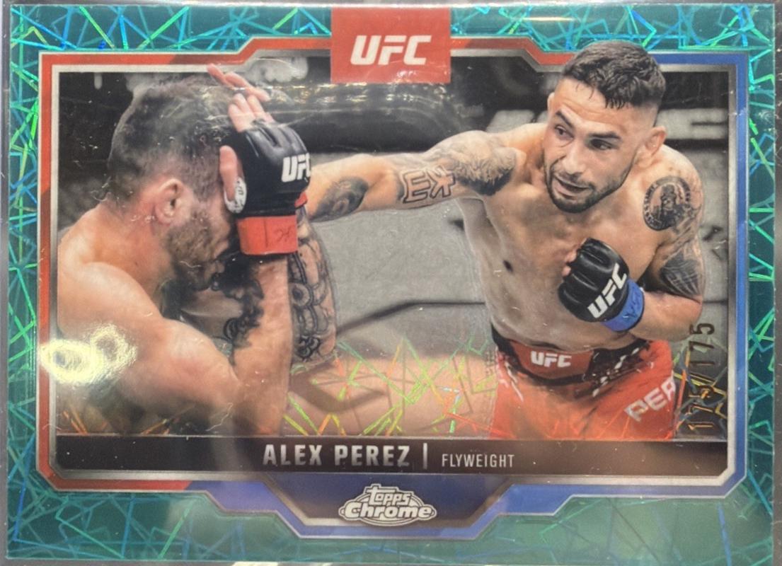 Alex Perez [Teal Lazer Refractor] #60