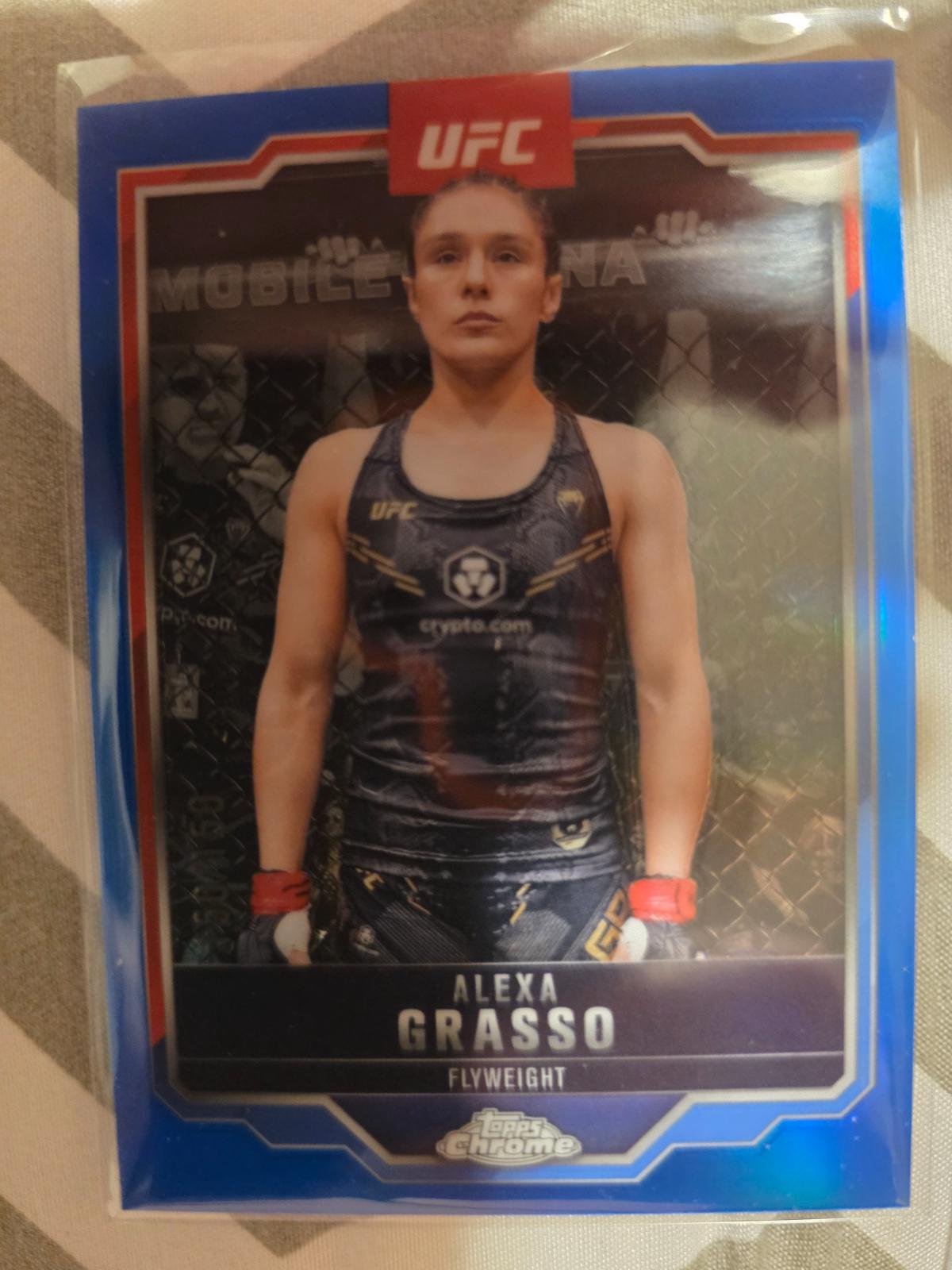 Alexa Grasso [Blue Refractor] #14