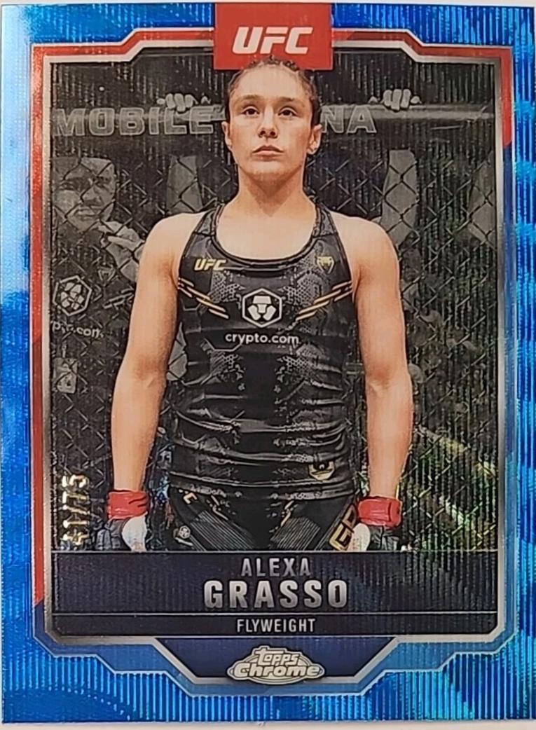 Alexa Grasso [Blue Wave Refractor] #14