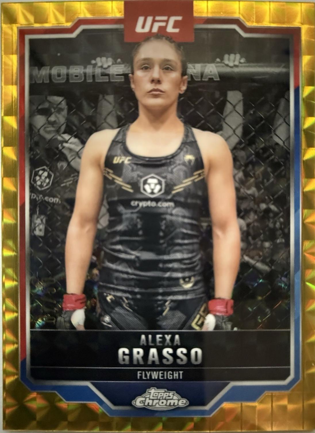 Alexa Grasso [Gold Geometric Refractor] #14