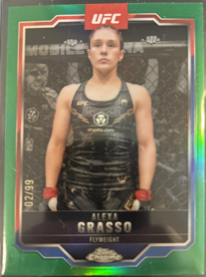 Alexa Grasso [Green Refractor] #14