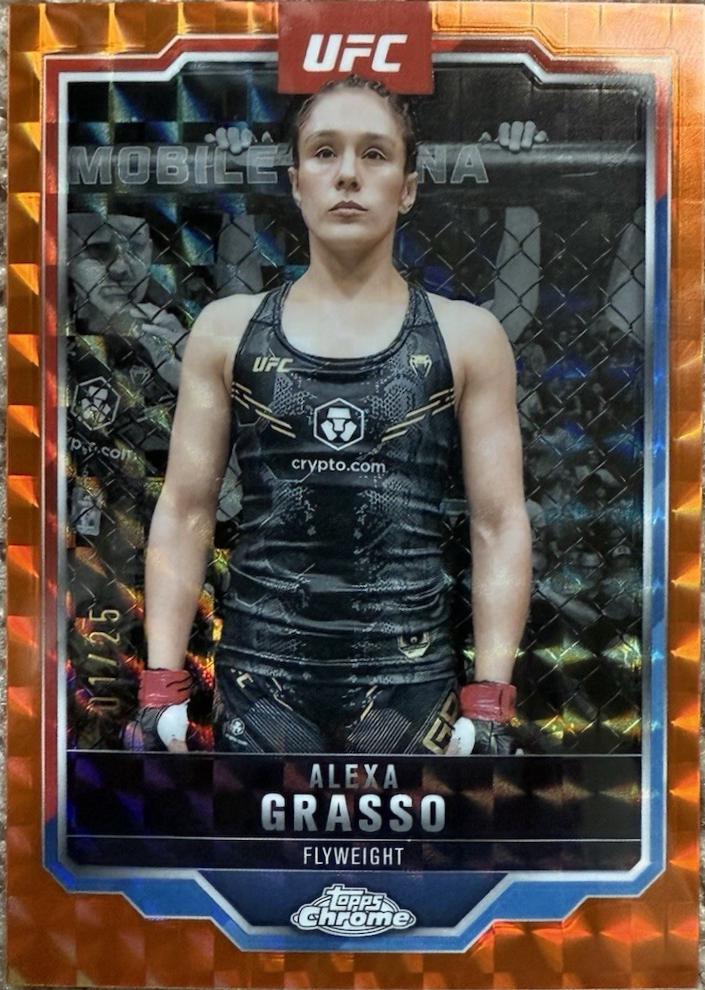 Alexa Grasso [Orange Geometric Refractor] #14