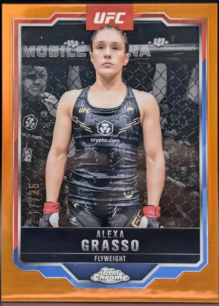 Alexa Grasso [Orange Refractor] #14