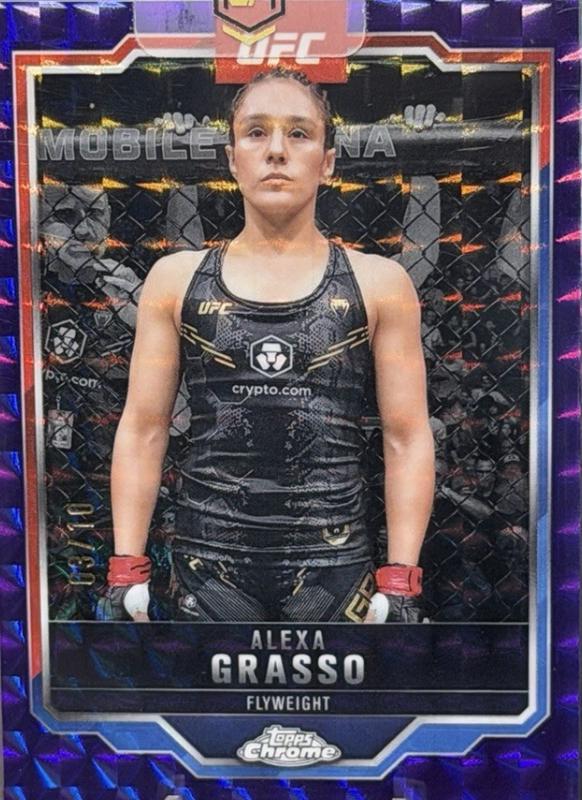 Alexa Grasso [Purple Geometric Refractor] #14