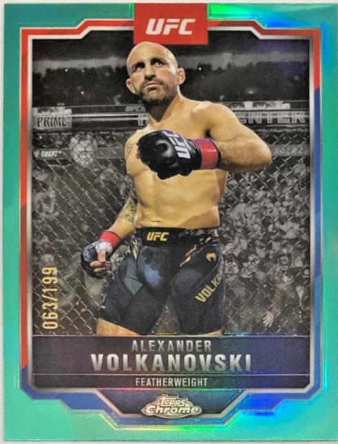 Alexander Volkanovski [Aqua Refractor] #18