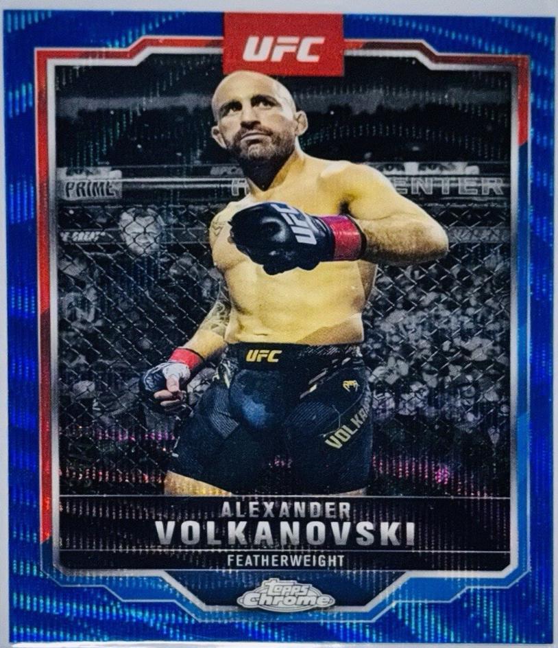 Alexander Volkanovski [Blue Wave Refractor] #18