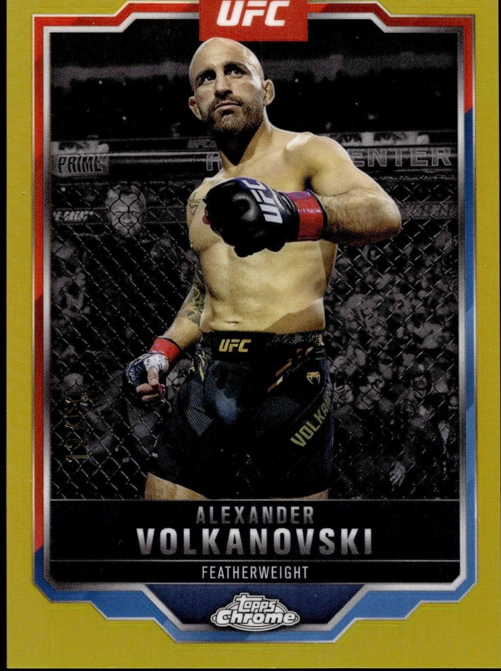 Alexander Volkanovski [Gold Refractor] #18