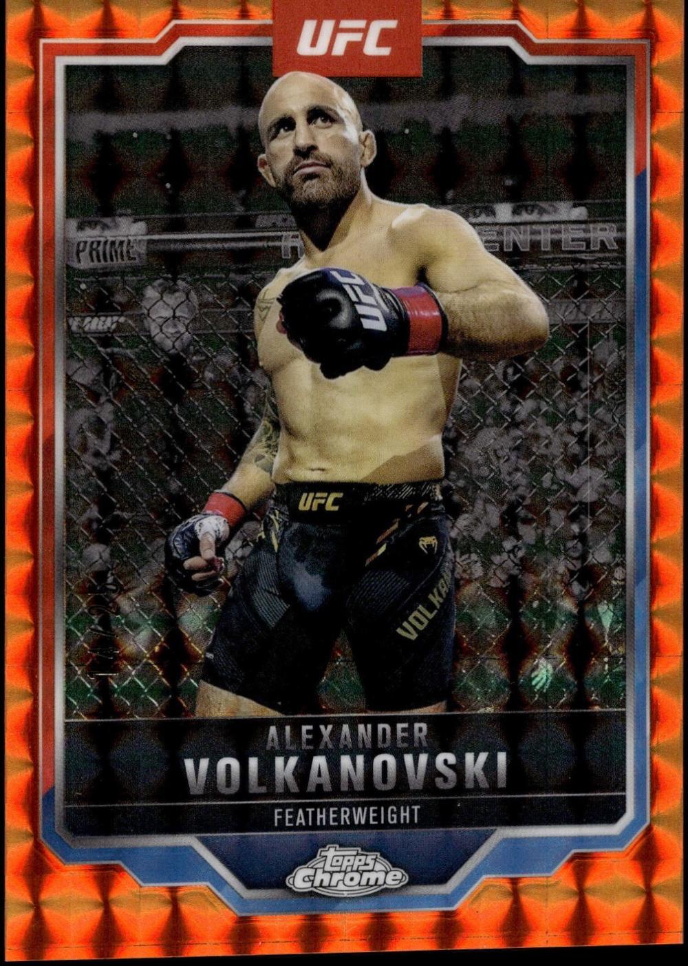 Alexander Volkanovski [Orange Geometric Refractor] #18