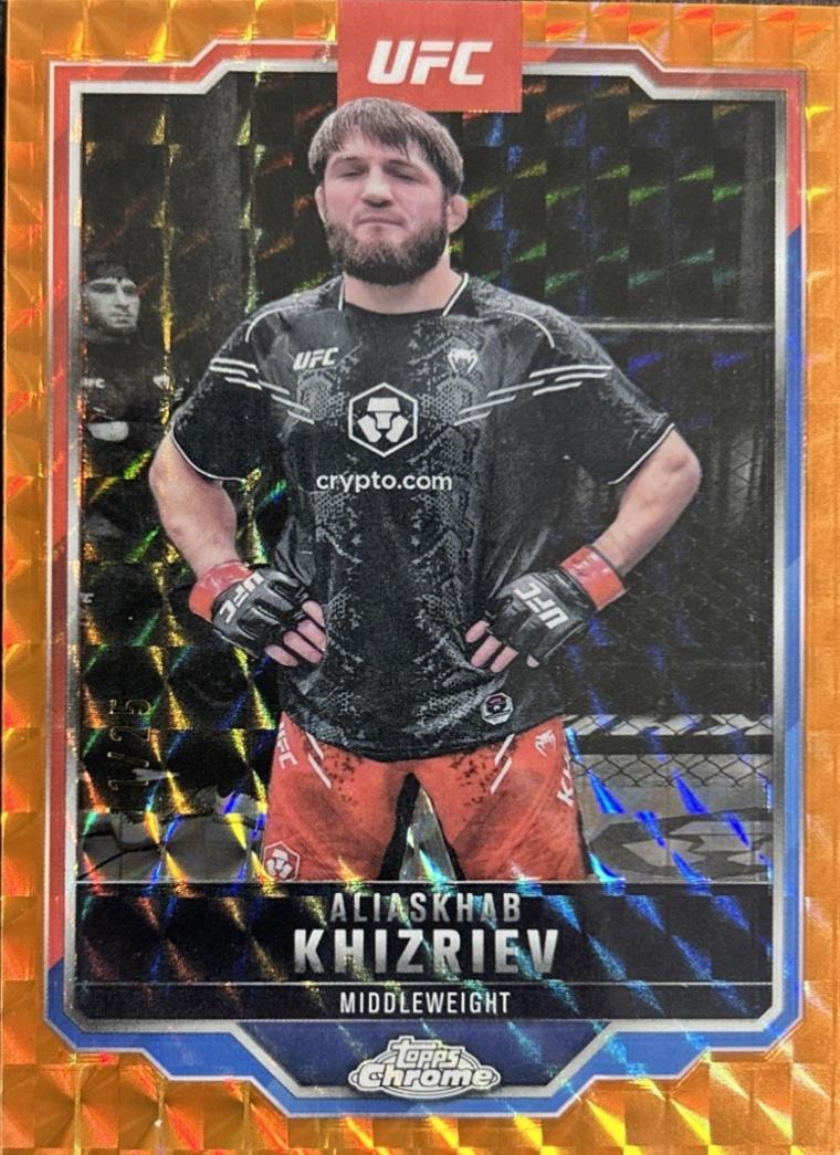 Aliaskhab Khizriev [Orange Geometric Refractor] #196