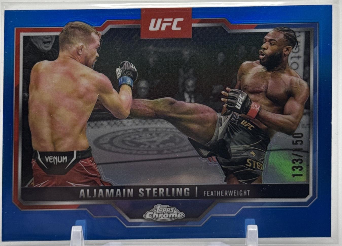Aljamain Sterling [Blue Refractor] #64