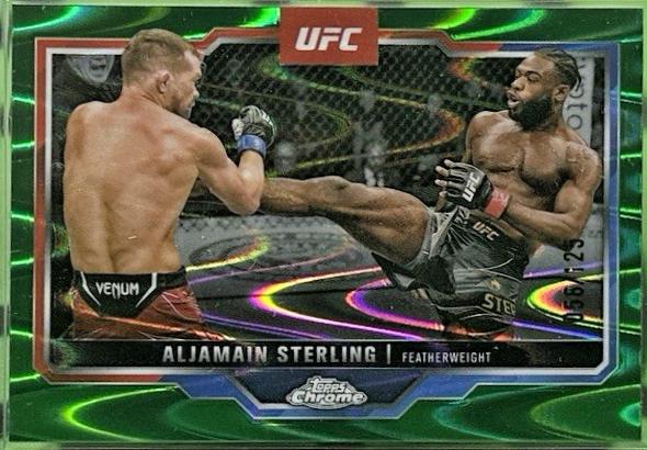 Aljamain Sterling [Green Refractor] #64