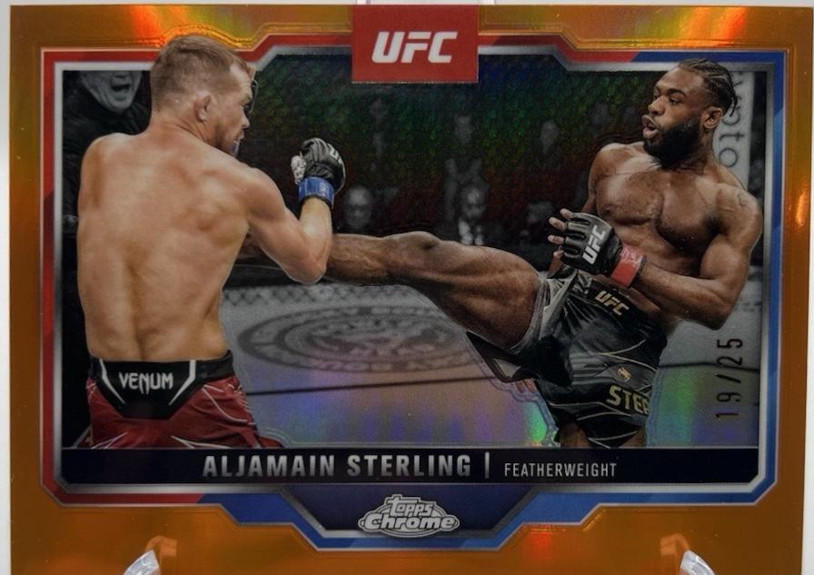 Aljamain Sterling [Orange Refractor] #64