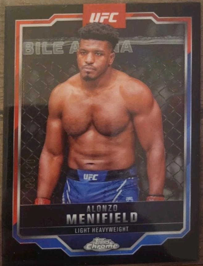 Alonzo Menifield [Black Refractor] #159