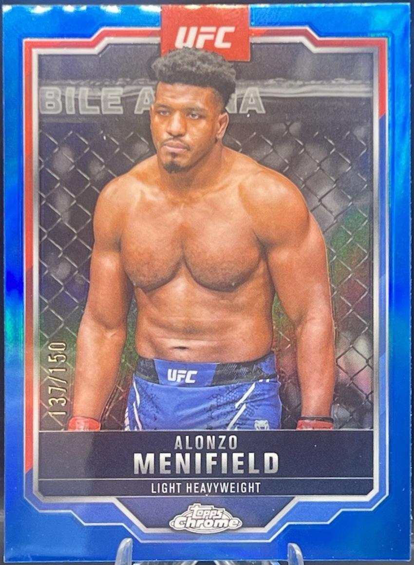 Alonzo Menifield [Blue Refractor] #159