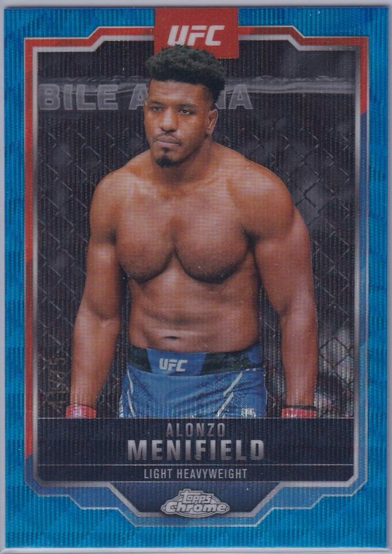 Alonzo Menifield [Blue Wave Refractor] #159