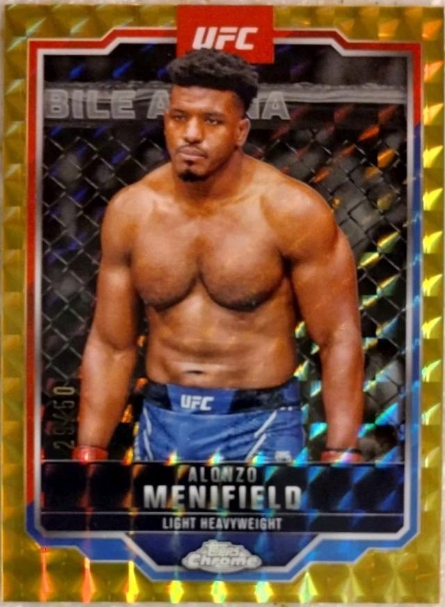 Alonzo Menifield [Gold Geometric Refractor] #159
