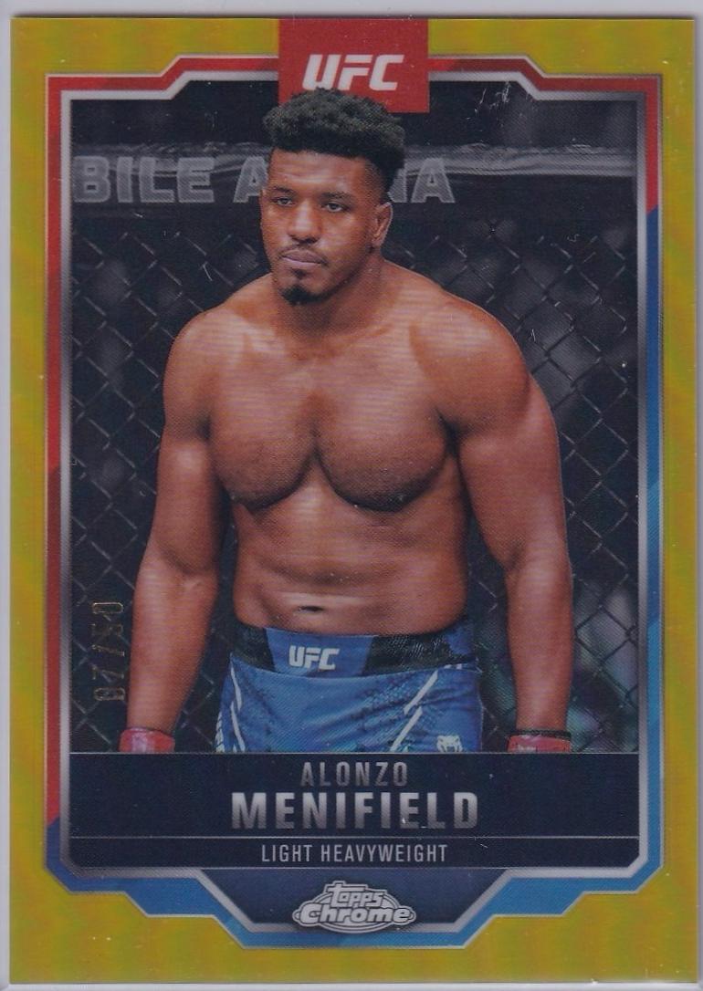 Alonzo Menifield [Gold Refractor] #159
