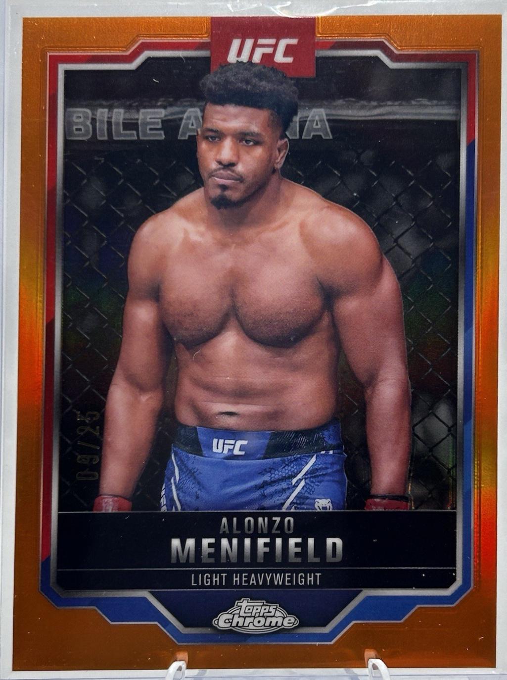 Alonzo Menifield [Orange Refractor] #159