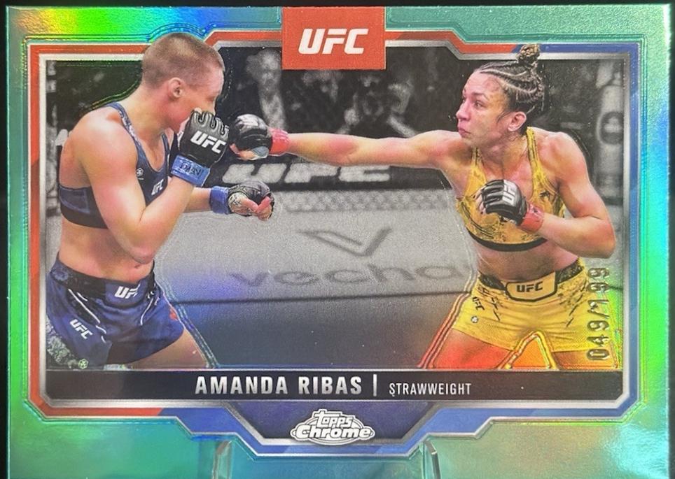 Amanda Ribas [Aqua Refractor] #184