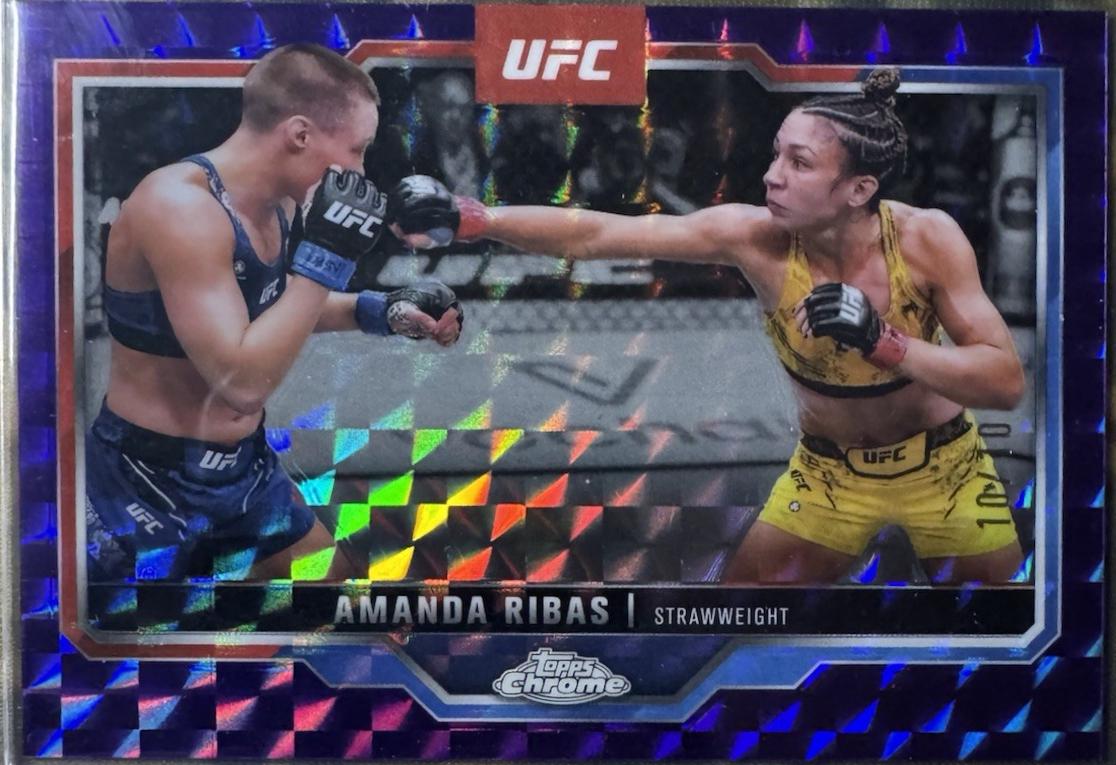 Amanda Ribas [Purple Geometric Refractor] #184