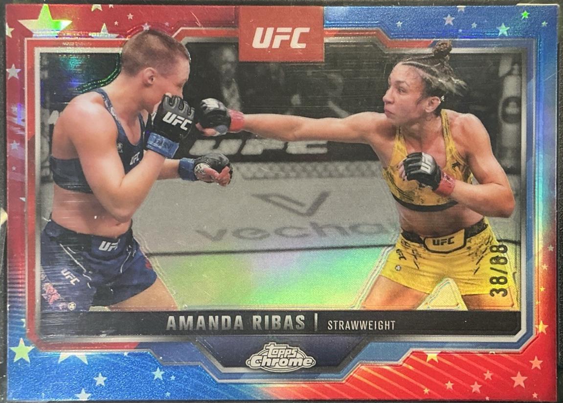 Amanda Ribas [Red White Blue Refractor] #184