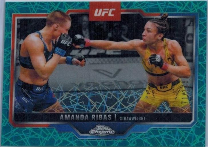 Amanda Ribas [Teal Lazer Refractor] #184