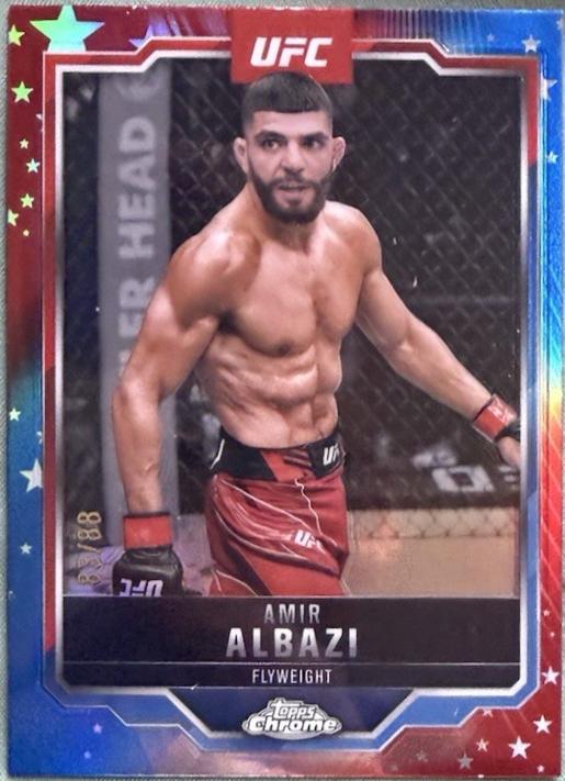 Amir Albazi [Red White Blue Refractor] #175