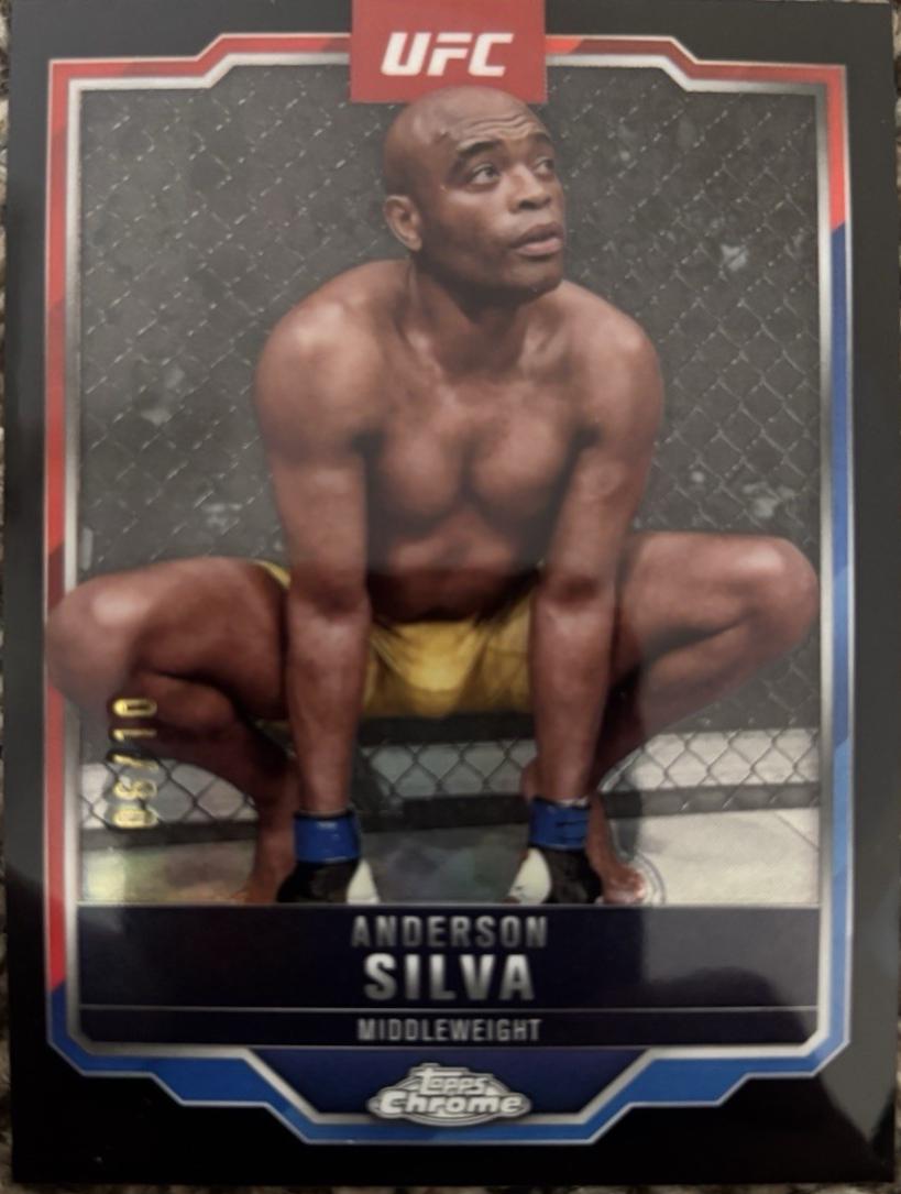 Anderson Silva [Black Refractor] #44