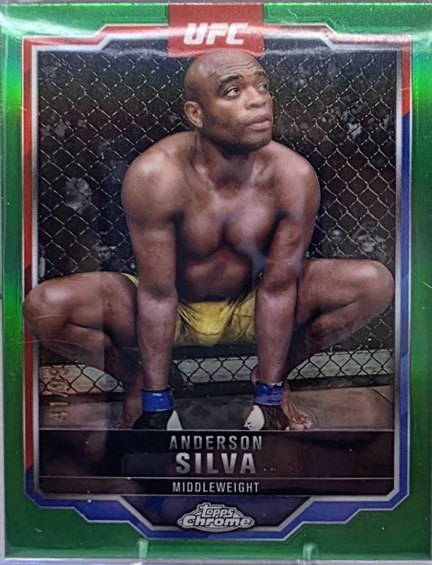 Anderson Silva [Green Refractor] #44