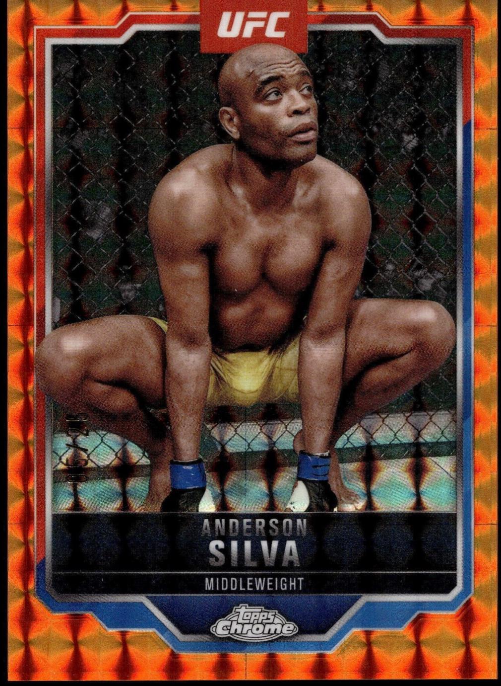 Anderson Silva [Orange Geometric Refractor] #44