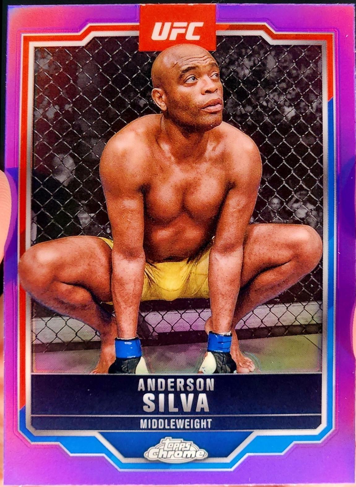 Anderson Silva [Purple Refractor] #44