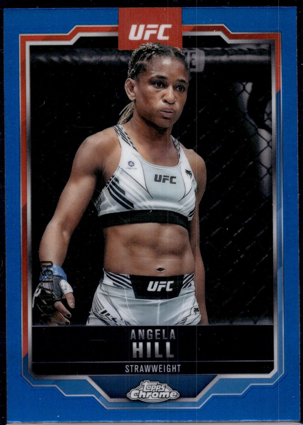 Angela Hill [Blue Refractor] #124