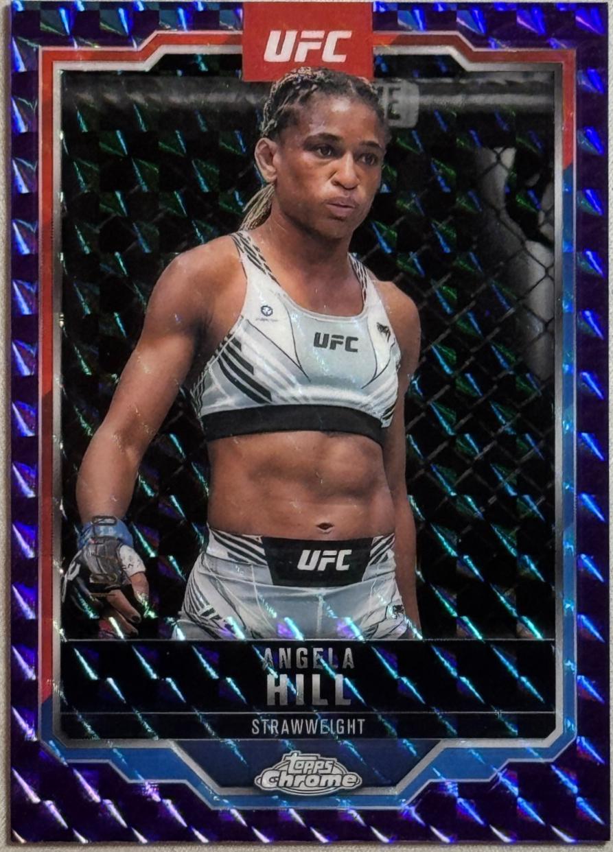 Angela Hill [Purple Geometric Refractor] #124