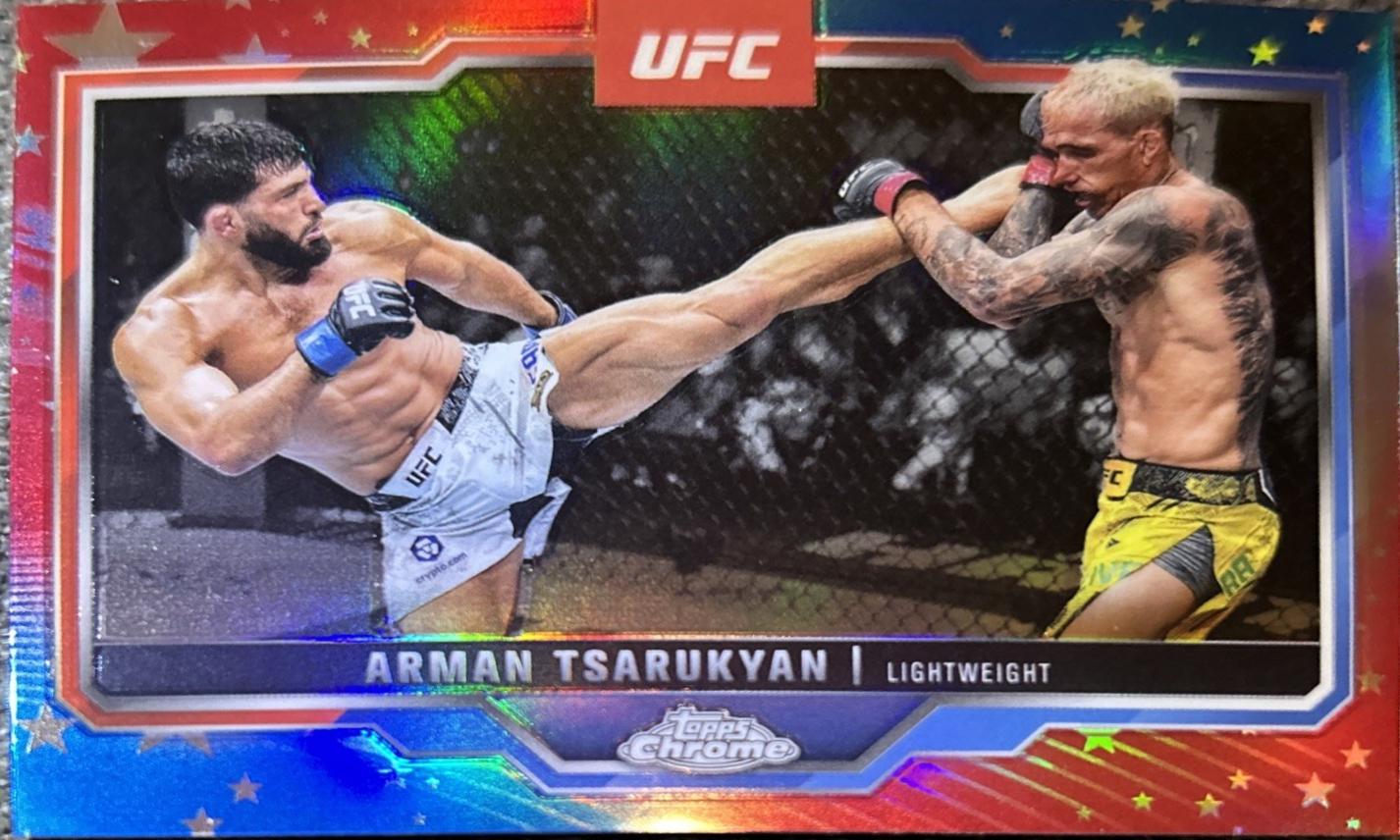 Arman Tsarukyan [Red Blue Refractor] #94