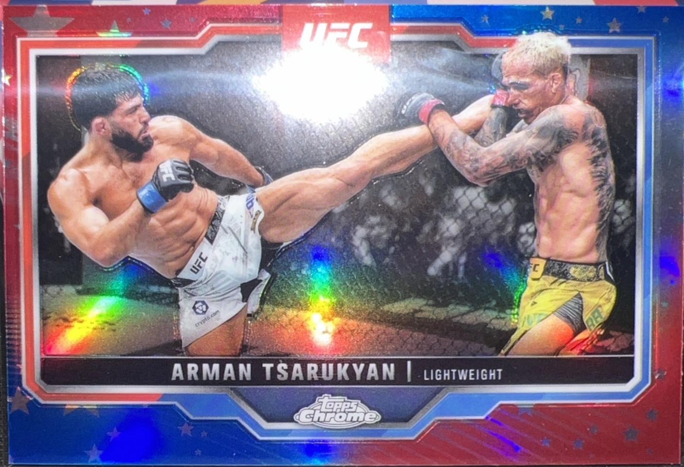 Arman Tsarukyan [Red White Blue Refractor] #94