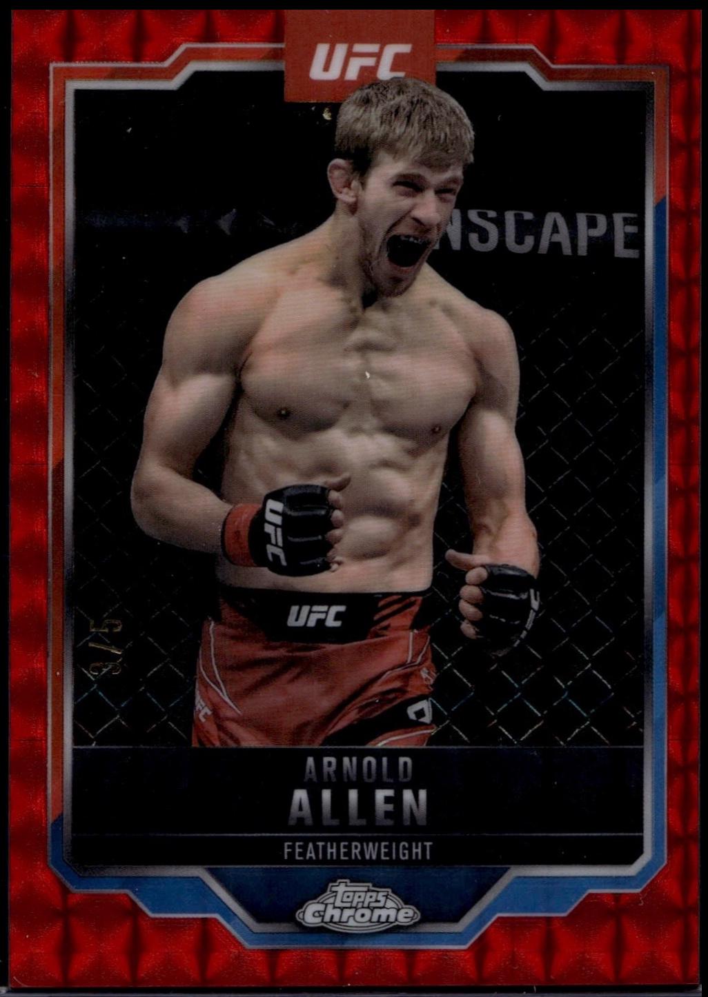 Arnold Allen [Red Geometric Refractor] #25