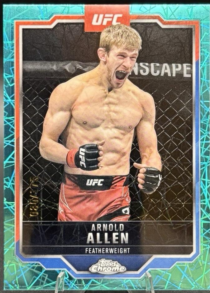 Arnold Allen [Teal Lazer Refractor] #25