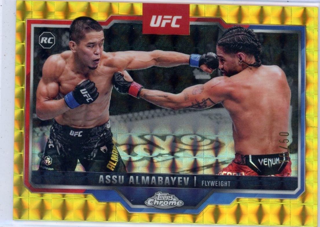 Assu Almabayev [Gold Geometric Refractor] #182