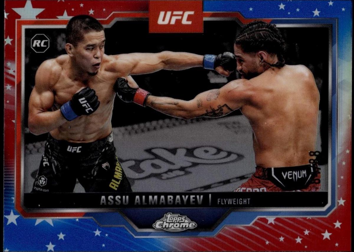 Assu Almabayev [Red White Blue Refractor] #182